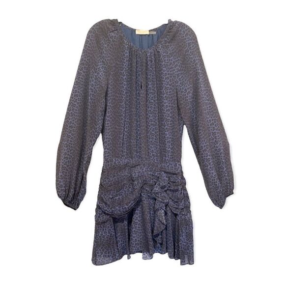 ❤️SOLD❤️RAMY BROOK Ruched Silk Dress - Picture 1 of 8